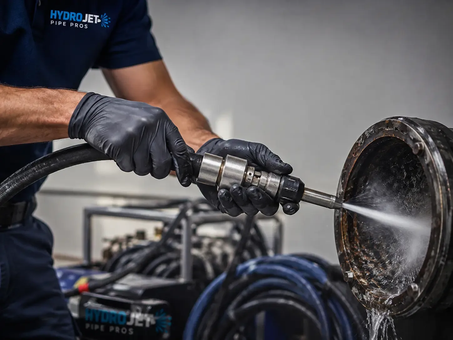 Hydro Jet Pipe Descaling in Scotts Valley, CA